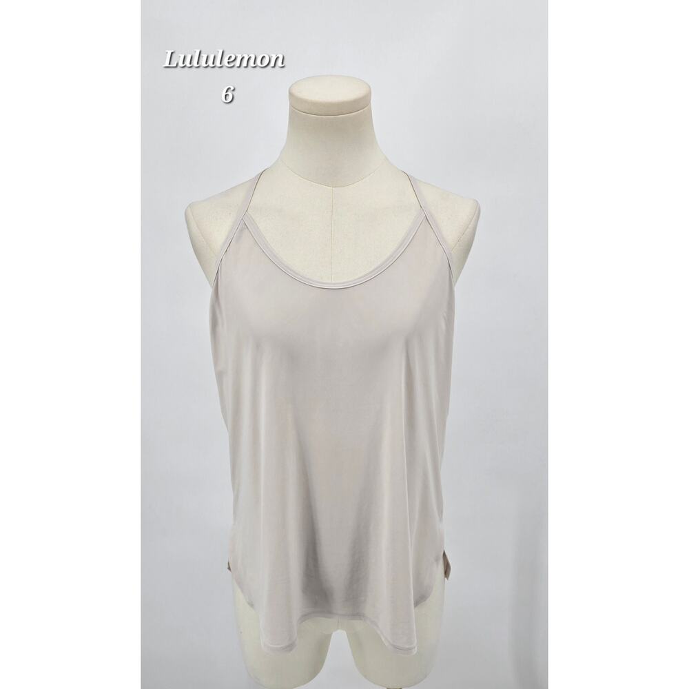 Lululemon Delicate Day‎ Tank – Light Chrome – Size 6 (No Size Dot)